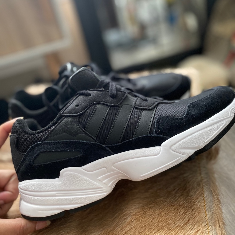 Black adidas sneakers NWOT